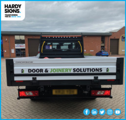 Door & Joinery Solutions - Hardy Signs - Van Graphics