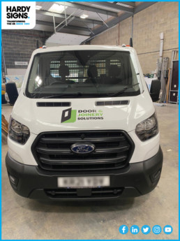 Door & Joinery Solutions - Hardy Signs - Vehicle Graphics