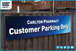 Carlton Pharmacy - Hardy Signs - Acrylic Signage
