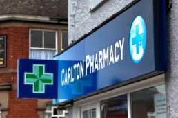 Carlton Pharmacy -Hardy Signs - External Signage