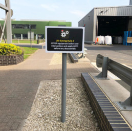 Nestle | Outdoor Signage | Post & Panel Signs | Hardy Signs Ltd | 2019 | 42