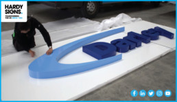 Darley - Hardy Signs - 3D Acrylic Lettering