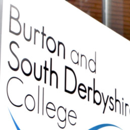 Burton & South Derbyshire College | Signage | Hardy Signs
