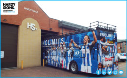Huddersfield FC - Hardy Signs - Vehicle Signage