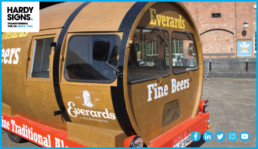 National Brewery Centre - Hardy Signs - Vehicle Graphics