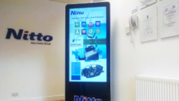 Nitto | Indoor Signage | Freestanding Digital Signage | Hardy Signs