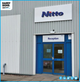 Nitto Denko - Hardy Signs - Office Signage