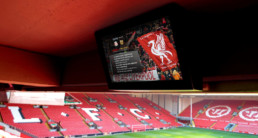 Liverpool FC | Football Clubs | Digital Signage | Wall Mounted Screens | Hardy Signs Ltd