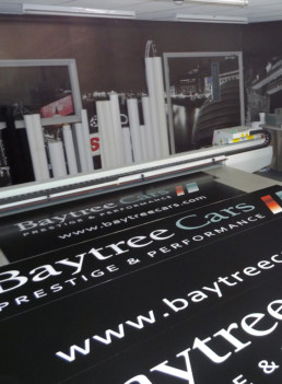 Baytree Cars | Large Format Print | Hardy Signs | UV Printer | 2018 | 1