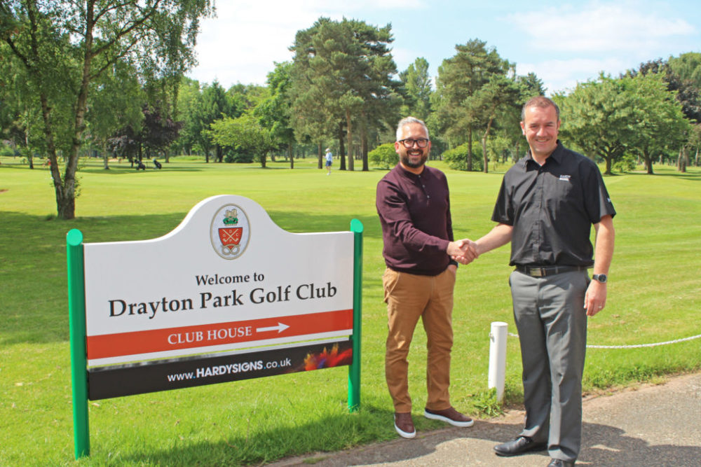 Hardy Signs Launches Partnership With Drayton Park Golf Club