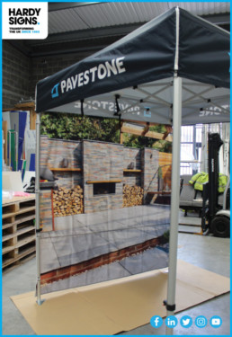 Pavestone - Hardy Signs - Exhibition Stand