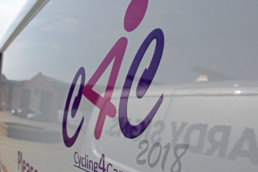 Cycling4Cancer - Hardy Signs - Vehicle Signage