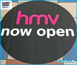 HMV - Signage Solutions - Hardy Signs - Floor Graphics