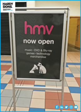 HMV - Signage Solutions - Hardy Signs - Floor Graphics