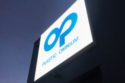 Plastic Omnium | Hardy Signs | Illuminated Signage | Outdoor Signage | Industrial Signage | 2018 | 7