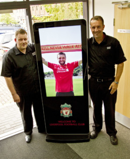 Liverpool FC | 32 Digital Signage | Freestanding Digital Screens | Hardy Signs | 2017 | 1
