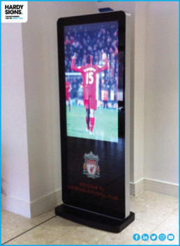 Liverpool FC - Hardy Signs - Free Standing Digital Sign