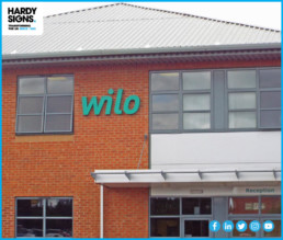 Wilo - Hardy Signs - 3D Lettering