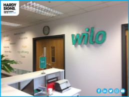 Wilo - Hardy Signs - Office Signage