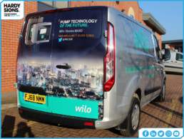 Wilo UK | Outdoor Signage | Vehicle Signage | Hardy Signs | 2019 | 3