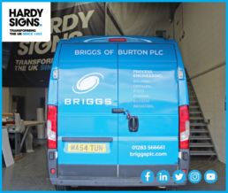 Briggs Group - Hardy Signs - Branded Vehicles