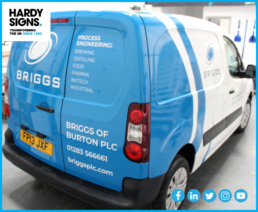 Briggs Group - Hardy Signs - Vehicle Wrapping