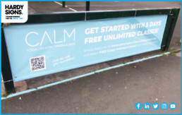CALM - Hardy Signs - Banner