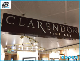 Clarendon Fine Art Ltd - Hardy Signs - Suspended Ceiling Signs