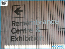 NMA - Hardy Signs - Wayfinding Signs