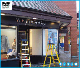 Whitewall Galleries - Hardy Signs - 3D Letters & Logos
