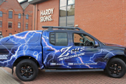 Zues Races | Vehicle Signage | Vehicle Wrapping | Truck Wrap | Hardy Signs | 2018 | 3
