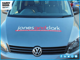Jones & Clark - Hardy Signs - Van Graphics
