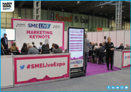 SME Live Expo - Hardy Signs - Digital Signage @ Expos