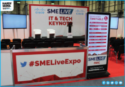 SME Live Expo - Hardy Signs - Free-Standing Touch Screens