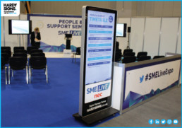 SME Live Expo - Hardy Signs - Freestanding Touch Screen