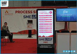 SME Live Expo - Hardy Signs - Touch Screen Digital Signage