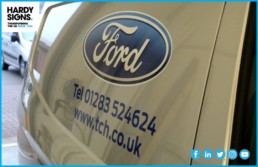 TC Harrison Ford - Hardy Signs - Vehicle Wrap