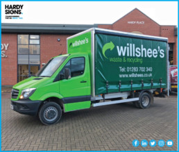 Willshees - Hardy Signs - Van Wrapping