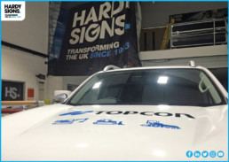 Topcon - Hardy Signs - Vehicle Graphics