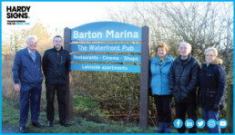 Barton Marina - Hardy Signs - Post & Panel Signs