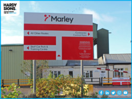 Marley - Hardy Signs - Post & Panel Signs