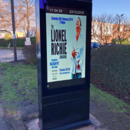 Stoke-On-Trent Repertory Theatre | Digital Signage | Outdoor Digital Signage | Hardy Signs | 2019 | 1
