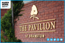 Branston Golf & Country Club - Hardy Signs - 3D Lettering