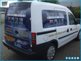 Crystal Clear - Hardy Signs - Van Signage