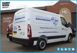 Crystal Clear - Hardy Signs - Vehicle Graphics