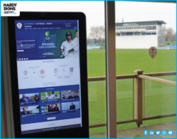 Derbyshire County Cricket Club - Hardy Signs - Digital Signs