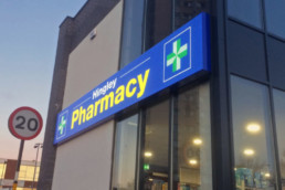 Hingley Pharmacy | Exterior Signage | Hardy Signs | 2019 | 3