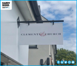 Clements & Church - Hardy Signs - External Signage