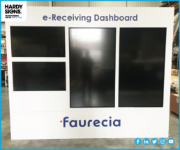 Faurecia - Hardy Signs - Digital Screens