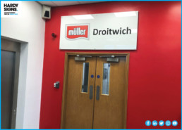 Muller - Droitwich - Hardy Signs - Indoor Signage